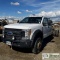 2017 FORD F-550 SUPERDUTY XL, CAB AND CHASSIS, 6.8L GAS, 4X4, DUALLY, CREW CAB. INVERTER