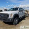 2017 FORD F550 SUPERDUTY XL, CAB AND CHASSIS, 6.8L GAS, DUALLY, CREW CAB. INVERTER