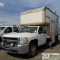 2009 CHEVROLET 3500HD, BOX TRUCK, 6.6L DURAMAX DIESEL, 4X4, REGULAR CAB, DUALLY, CAB OVER BOX. WEBAS