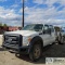 2011 FORD F-550 SUPERDUTY XL, CAB AND CHASSIS, 6.8L TRITON GAS, 4X4, DUALLY, CREW CAB. UNKNOWN MECHA