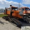 TRACKED VEHICLE, 1983 TUCKER SNO-CAT, MODEL 1744C, GM DETROIT DIESEL, ENCLOSED CAB, FLAT BED, FRONT