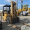 FORKLIFT, CATERPILLAR V80C, 4CYL PERKINS LPG ENGINE, 8000LB CAPACITY, 146 IN LIFT HEIGHT