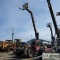 TELEHANDLER, 2014 SKYJACK VR843D, EROPS, 8000LB CAPACITY, 43FT MAX HEIGHT, WITH OUTRIGGERS, 3.3L CUM