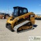 SKIDSTEER LOADER, 2017 CATERPILLAR 279D4F, EROPS, 2 SPEED, TRACKED, HYDRAULIC QUICK ATTACH