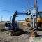 MINI EXCAVATOR, KOMATSU MODEL PC50UU-2, EXTENDABLE BOOM, PUSH BLADE, 4CYL DIESEL ENGINE