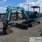 MINI EXCAVATOR,Â KOMATSU PCR30-8, OROPS, PUSH BLADE