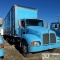 1995 KENWORTH T-300 BOX TRUCK, 24FT BOX. CUMMINS 8.3L