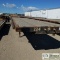 SEMI TRAILER, 1998 TRANSCRAFT TL2000 FLATBED, 48FT DECK, TANDEM AXLE W/ TAG AXLE.