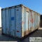 SHIPPING CONTAINER, 20FT, STEEL CONSTRUCTION