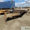 EQUIPMENT TRAILER, 1995, 20FT X 8FT DECK W/4FT DOVETAIL, TANDEM AXLE, FOLD DOWN RAMPS, PINTLE HITCH.