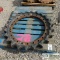 SPROCKET, FITS HITACHI/JOHN DEERE EX700-EX750. ITEM APPEARS UNUSED