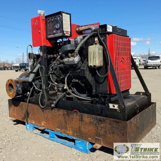 PUMP, MAGNUM MTP 600D, 6IN, JOHN DEERE DIESEL ENGINE, SKID MOUNTED