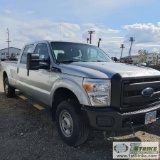 2016 FORD F-250 SUPERDUTY XL, 6.2L GAS, 4X4, CREW CAB, LONG BED