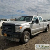 2014 FORD F-250 SUPERDUTY XL, 6.2L GAS, 4X4, CREW CAB, LONG BED