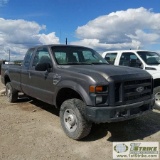 2008 FORD F-350 SUPERDUTY XL, 5.4L TRITON GAS, 4X4, EXTENDED CAB, LONG BED