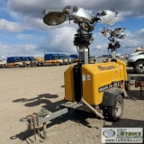 LIGHT PLANT, ALLMAND NIGHT-LITE PRO II SHO-HD, CATERPILLAR 1.1 3CYL DIESEL, TRAILER MOUNTED