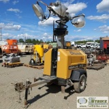 LIGHT PLANT, ALLMAND NIGHT-LITE PRO II V SERIES, ARCTIC SPECIAL, 3CYL CATERPILLAR DIESEL, 8KW GENERA