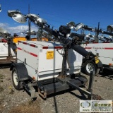 LIGHT PLANT, 2013 MAGNUM MLT5080K, 3CYL KUBOTA DIESEL, 8KW GENERATOR, TRAILER MOUNTED