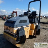 VIBRATORY COMPACTOR, STONE WOLFPAC 6100, OROPS, 48IN DOUBLE DRUM, 4CYL KUBOTA DIESEL