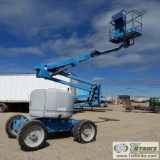 MANLIFT, 2007 GENIE Z-45/25. FORD 4CYL GAS/LPG