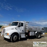 FUEL TRUCK, 2006 KENWORTH T300, CUMMINS ISC240, EATON FULLER TRANSMISSION,  TRANS-TECH 2700GAL ALLUM