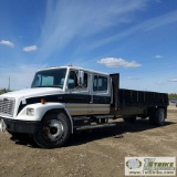 1997 FREIGHTLINER FL70 CREW CAB, CUMMINS C8.3210, MANUAL TRANSMISSION. UNKNOWN MECHANICAL PROBLEMS