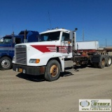 SEMI TRACTOR, 2001 FREIGHTLINER, DETROIT SERIES 60, EATON FULLER TRANSMISSION, WET KIT. UNKNOWN MECH