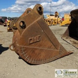 EXCAVATOR ATTACHMENT, DIG BUCKET, CWS, FITS HITACHI EX200, 22IN