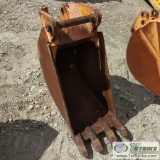 BACKHOE ATTACHMENT, BUCKET, 16IN WIDE