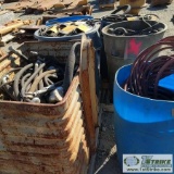 1 ASSORTMENT. EQUIPMENT PARTS INCLUDING BELTS AND HOSES.