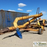 KLEIN HURRICANE PUMP, FORD DIESEL ENGINE, 12IN, WHEELED.