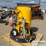 SAND BLAST POT, PAULI & GRIFFIN MODEL 24WB, WITH HOSES