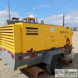 COMPRESSOR, 2000 ATLAS COPCO XAS375, JOHN DEERE 4CYL DIESEL,Â TRAILER MOUNTED