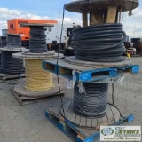 4 SPOOLS. ELECTRICAL CABLE, INCLUDING: 1 SPOOL OKONITE 6, 18C, 14AWG, MC-HL, APPROX 100FT, 1 SPOOL O