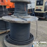 2 SPOOLS. ELECTRICAL CABLE, INCLUDING: 1 SPOOL AMERCABLE, 3C, 14AWG, 600V, TYPE TC, APPROX 300FT, 1