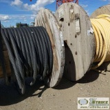 2 SPOOLS. ELECTRICAL CABLE, INCLUDING: 1SPOOL OKONITE 5, 3C, 350 KCMIL, MC-HL, APPROX 200FT, 1SPOOL