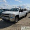 2009 CHEVROLET SILVERADO 2500HD LS, 6.6L DURAMAX, 4X4, CREW CAB, LONG BED. WEBASTO HEAT