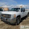 2012 CHEVROLET SILVERADO 2500HD LS, 6.6L DURAMAX, 4X4, CREW CAB, LONG BED. WEBASTO HEAT