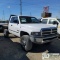 2002 DODGE RAM 2500 SLT LARAMIE, 5.9L CUMMINS, 4X4, 5-SPEED MANUAL TRANSMISSION, EXTENDED CAB, 6FT 8