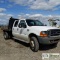 2000 FORD F-450 SUPERDUTY XL, 7.3L POWERSTROKE, 4X4, DUALLY, CREW CAB, 10FT FLAT BED