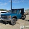 1996 CHEVROLET CHEYENNE 3500, 5.7L VORTEC, 4X4, DUALLY, REGULAR CAB, 9FT FLATBED, W/BOSS SNOWPLOW MO