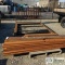 FLAT BED, STEEL AND WOOD, FITS FORD F-250 8FT BED