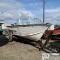 BOAT, STARCRAFT, ALUMINUM, 18FT, MERCURY OUTBOARD, 1995 SINGLE AXLE TRAILER SN:911781