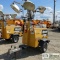 LIGHT PLANT, ALLMAND NIGHT-LITE PRO V SERIES SHO-HD, 3CYL CAT DIESEL, 8KW 8KVA GEN, TRAILER MOUNTED