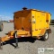 HEATER, EQUIPMENT SOURCE ES700, 3CYL KUBOTA DIESEL, TRAILER MOUNTED, W/ COLLAPSABLE LIGHT TOWER