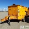 HEATER, EQUIPMENT SOURCE ES700, 3CYL KUBOTA DIESEL, TRAILER MOUNTED, W/ COLLAPSABLE LIGHT TOWER