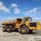 ARTICULATED HAUL TRUCK, 1997 VOLVO A35C, EROPS, 6X6, DUMP BED. PARTS MISSING, UNKNOWN MECHANICAL PRO