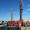 TRACKED DRILL RIG, BOMBARDIER B-20, SCHRAMM T-450, SET UP FOR 4 1/2IN RC, W/ 300FT DRILL STEEL, HAMM