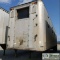 SEMI VAN TRAILER, BROWN MODEL 40BVR-2W-C-C 2U, 40FT, TANDEM AXLE. NO TITLE