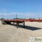 SEMI FLATBED TRAILER, 1981 GREAT DANE, 45FT, TANDEM AXLE